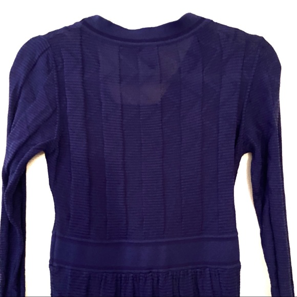 Missoni Chevron Sweater Knit Long Sleeve Dress - Picture 5 of 12